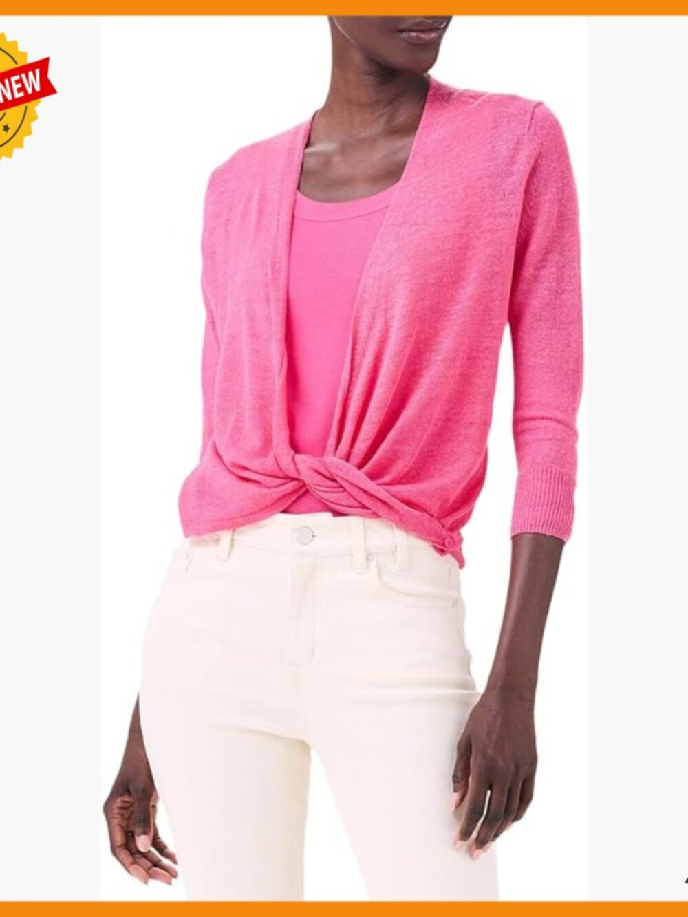 Lightweight 4-Way Knit Cardigan, Versatile Open Front Sweater